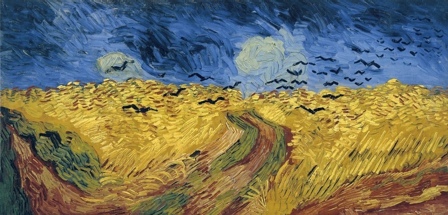 Wheatfield with Crows by Vincent van Gogh, 1853-90, Stedelijk Museum, Amsterdam