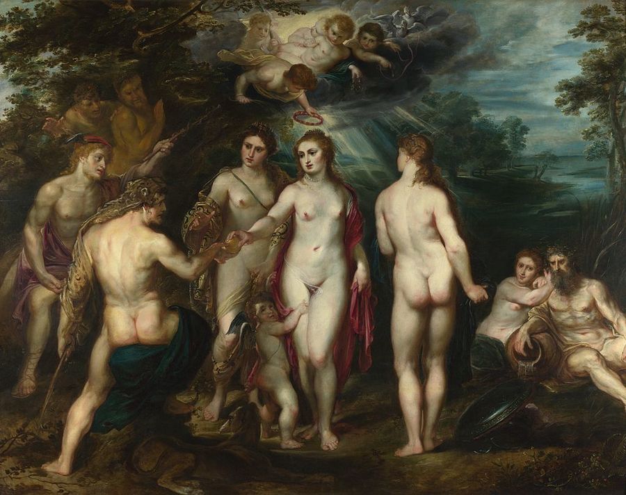 The Judgement of Paris by Peter Paul Rubens, 1577—1640, National Gallery, London