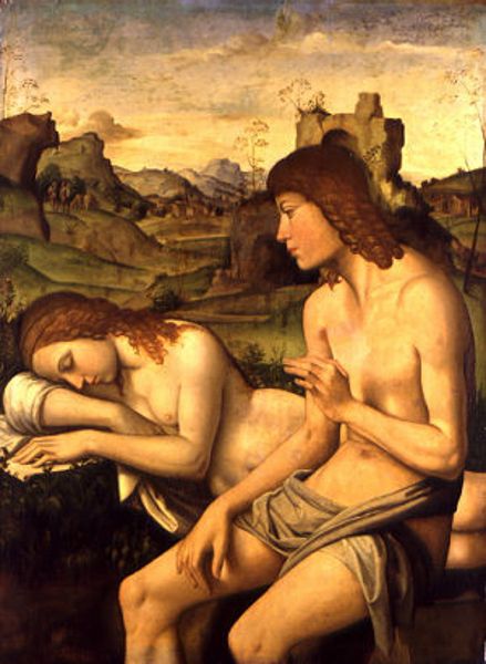 Daphnis and Chloe by Bianchi Ferrari, Wallace Collection, London