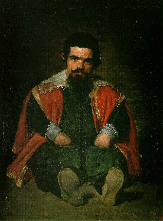 Court Fool by Diego Velasquez, 1599-1660, Prado, Madrid