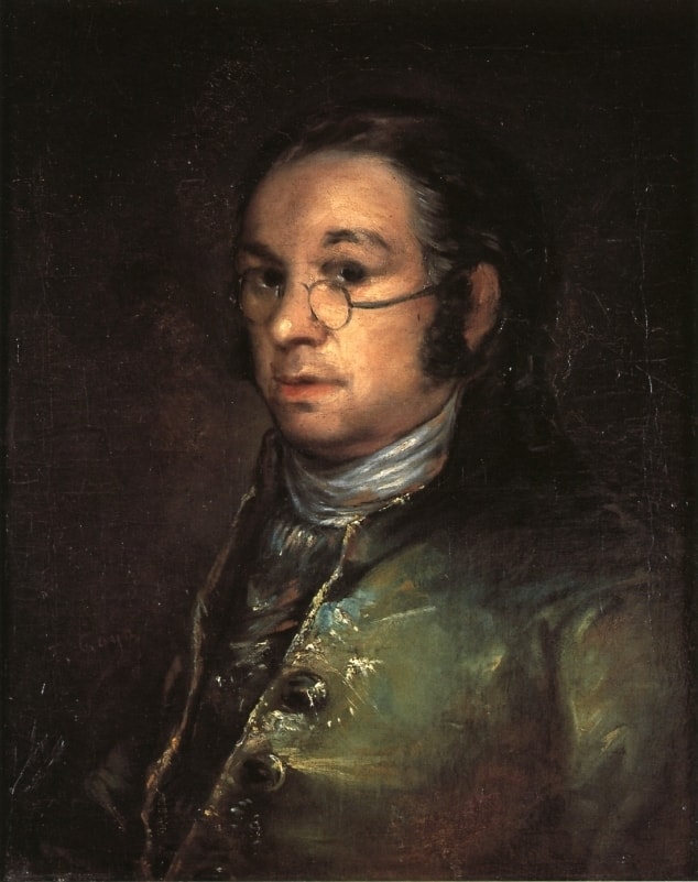 Self-Portrait by Goya, 1746-1828, Musee Castres