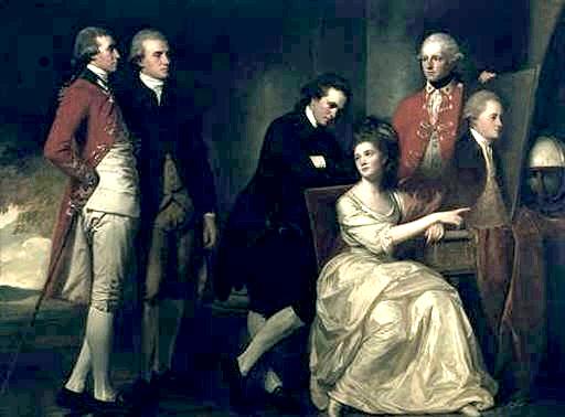 The Beaumont Family by George Romney, 1734-1802, Tate Gallery, London