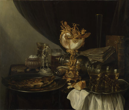 Still Life ascribed to Pieter Claesz, 1596/7—1661, National Gallery, London