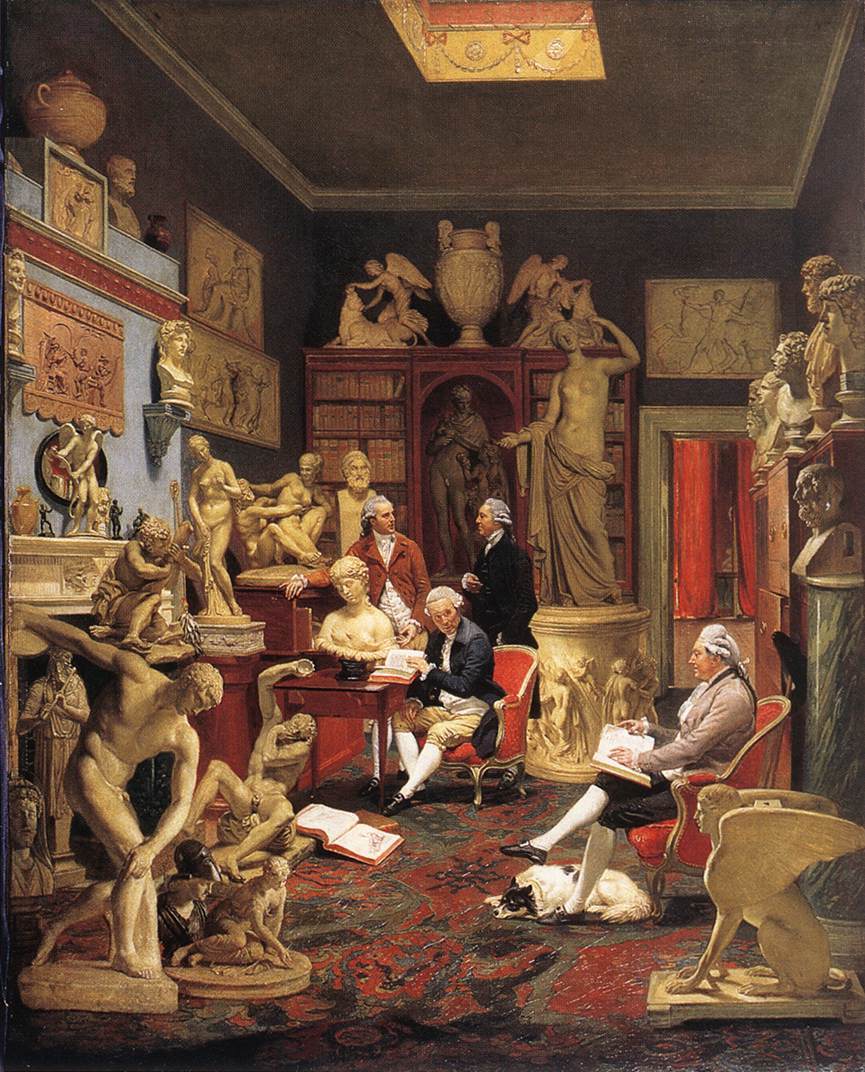 Mr Towneley and Friends by Johann Zoffany, 1734/5—1810, Towneley Hall Art Gallery and Museum, Burnley, Lancashire
