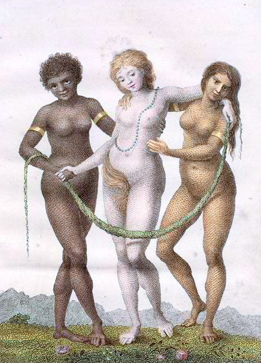 Europe supported by Africa and America by William Blake, 1757-1827