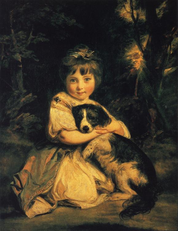 Miss Bowles by Sir Joshua Reynolds, 1723-92, Wallace collection, London