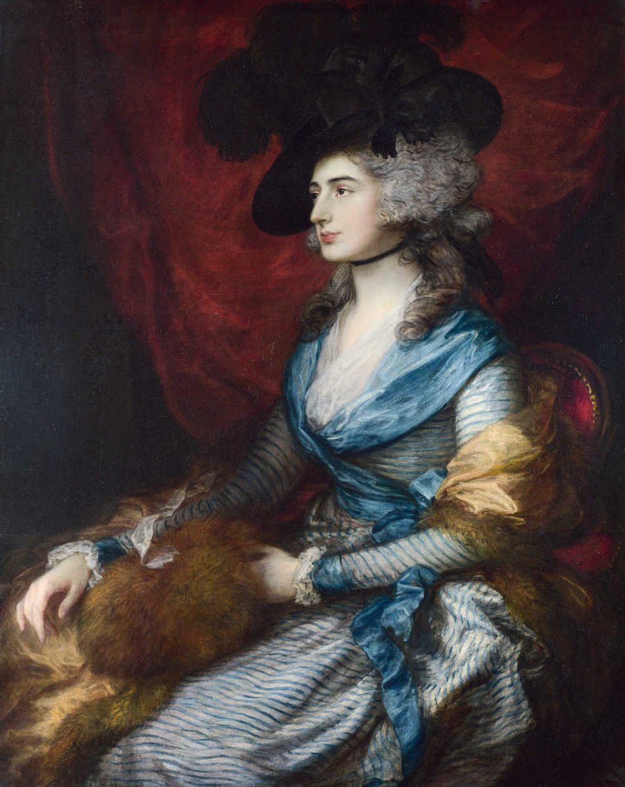 Mrs Siddons by Thomas Gainsborough, 1727-88, National Gallery, London