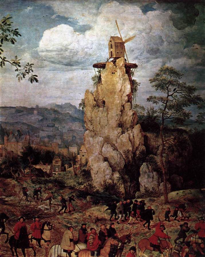 The Procession to Calvary by Pieter Breughel the Elder, 1525-69, Kunsthistorisches Museum, Vienna