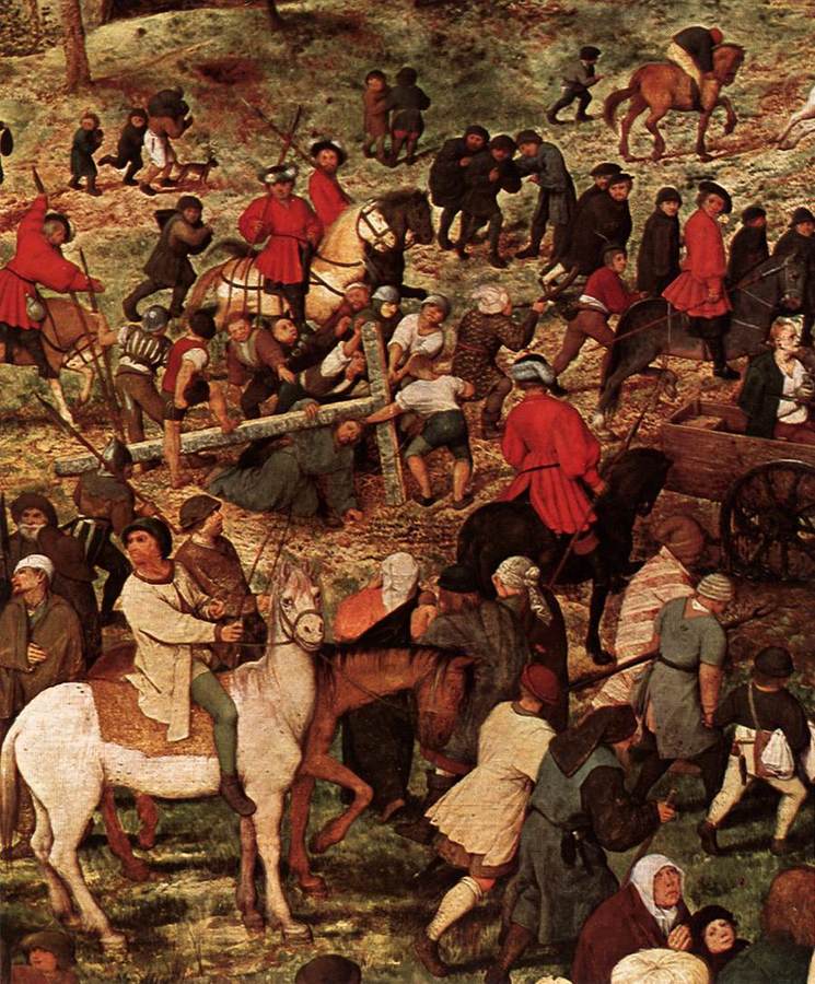 The Procession to Calvary by Pieter Breughel the Elder, 1525-69, Kunsthistorisches Museum, Vienna