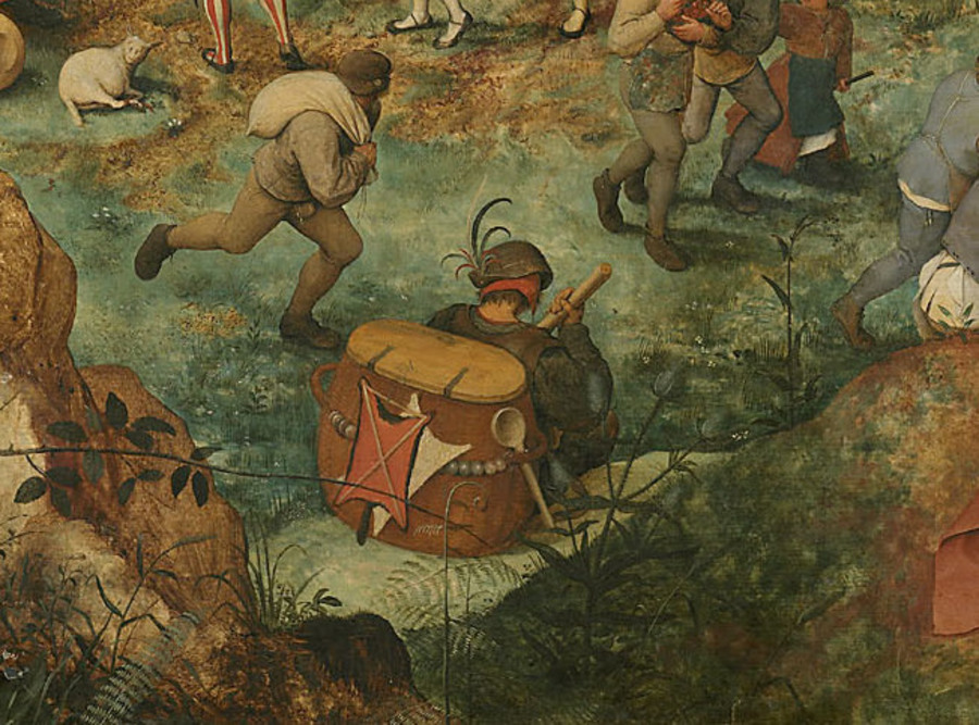 The Procession to Calvary by Pieter Breughel the Elder, 1525-69, Kunsthistorisches Museum, Vienna