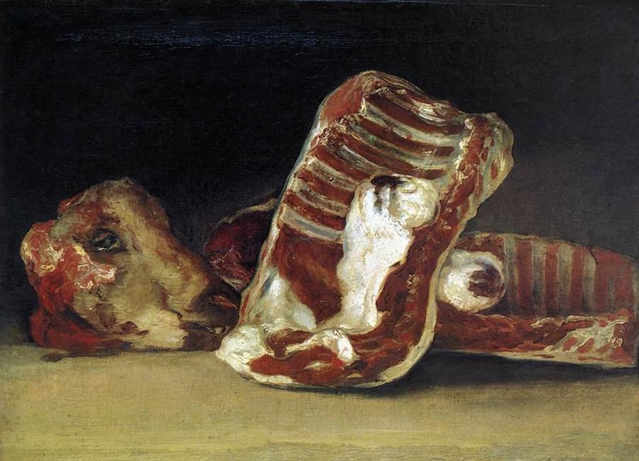 Still Life by Francisco Goya, 1746-1828, Louvre, Paris