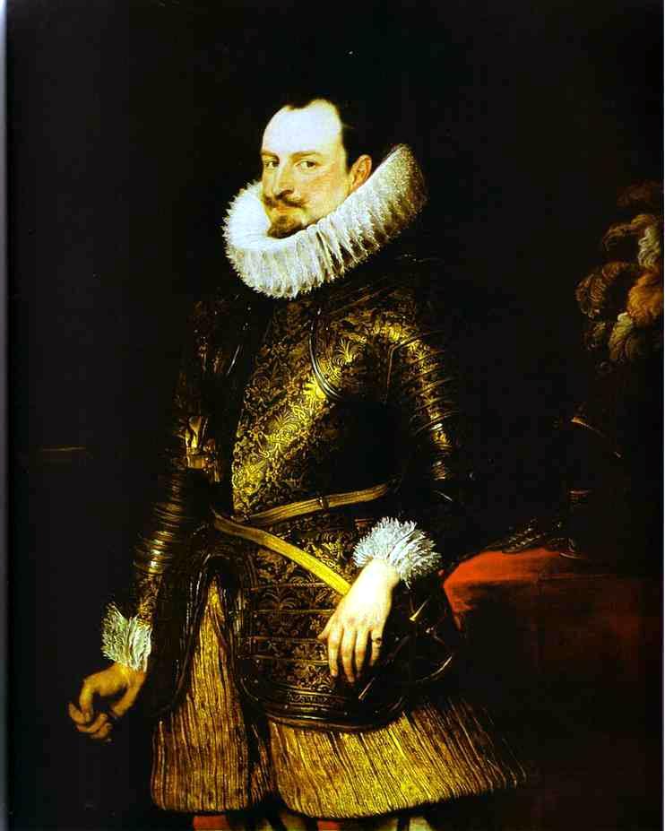 Emanuel Philibert of Savoy by Sir Anthony van Dyck, 1599-1641, Dulwich