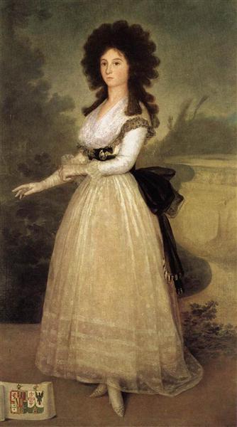 Dona Tadea Arias de Enriquez by Francisco Goya, 1746-1828, Prado, Madrid