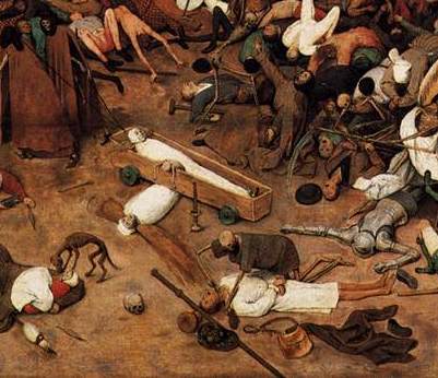 detail of Triumph of Death by Pieter Brueghel, 1525/30-69, Kunsthistorisches Museum, Vienna