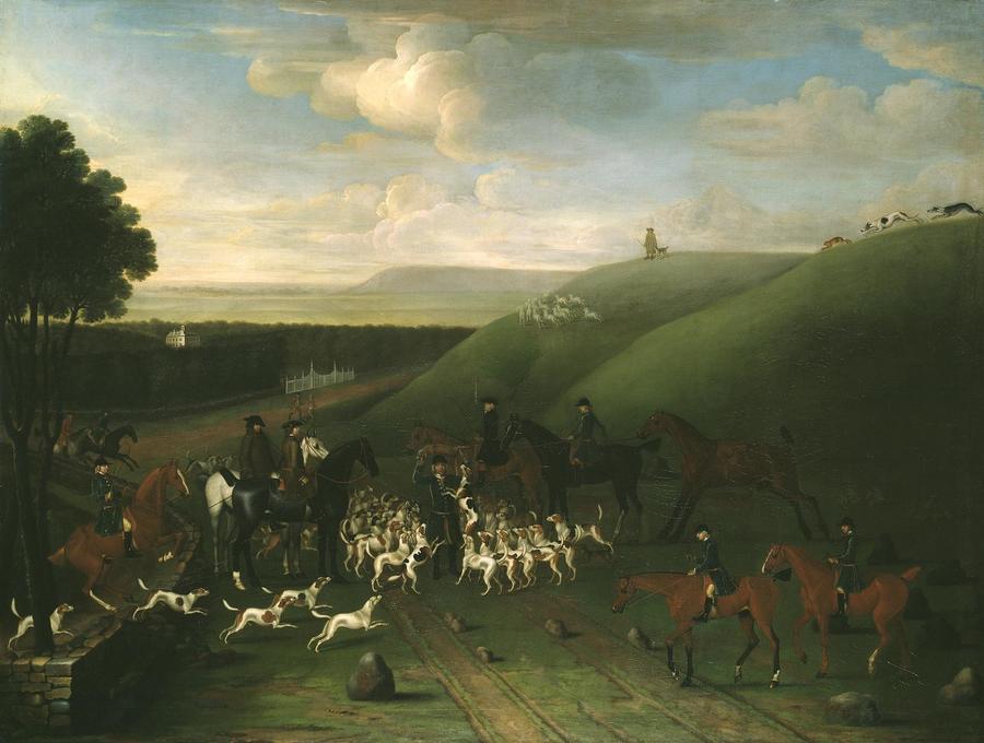 A Kill at Ashdown Park by James Seymour, Tate Gallery, London