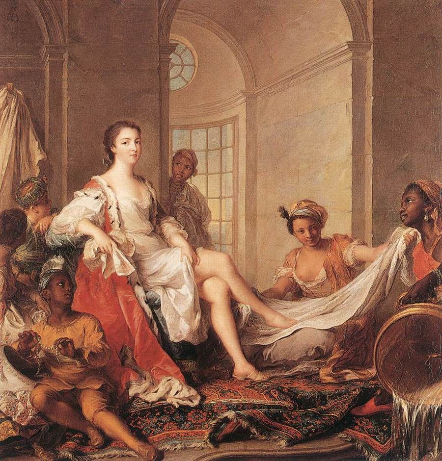 Mademoiselle de Clermont by Jean Marc Nattier, 1685-1766, Wallace Collection, London